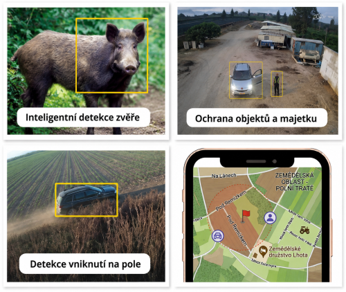 Pomůže chránit vaše plodiny i majetek