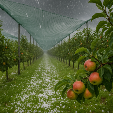 Ochranné sítě proti kroupám